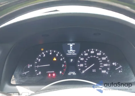 2007 Lexus Ls 460 z USA, uszkodzony, nr VIN JTHBL46F475042749